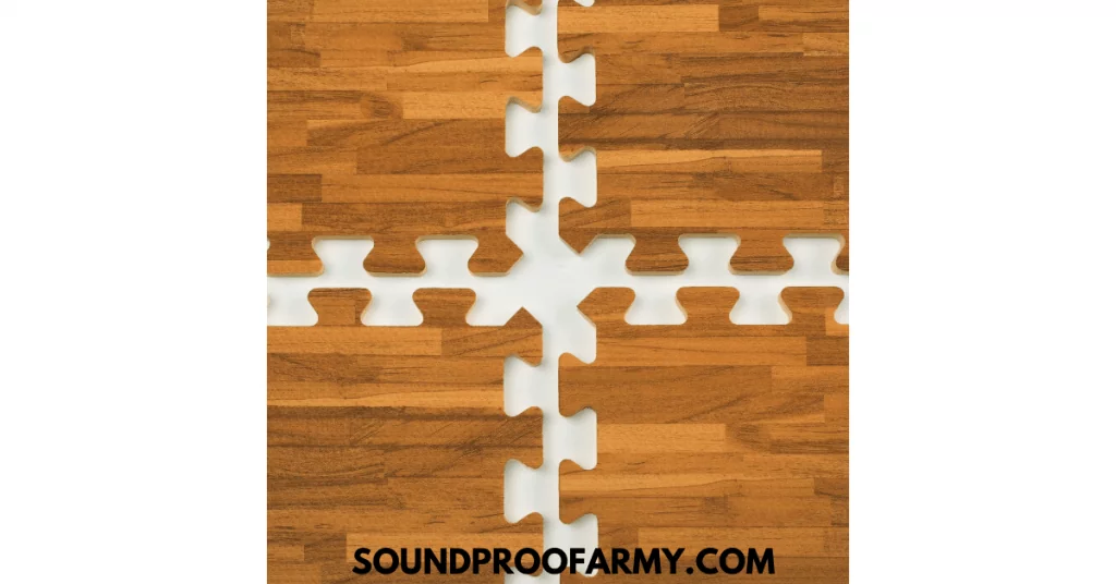 How To Soundproof an Apartment Floor in 5 Simple Steps? 1 soundproofing apartment floor: interlocking mats