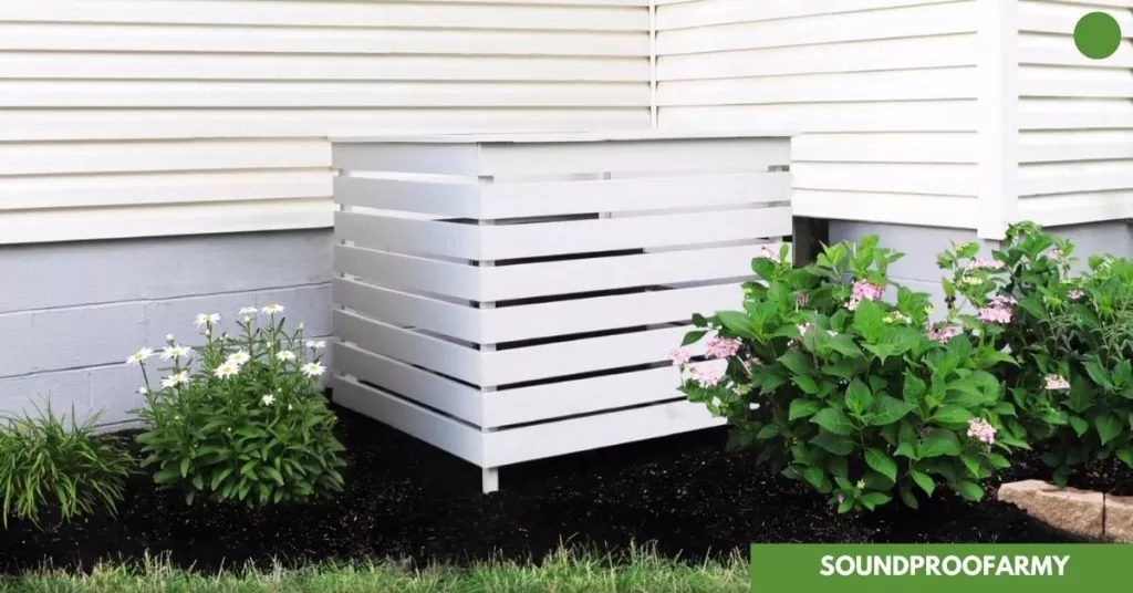 Air Conditioner Noise Reduction: How to Quiet a Noisy Air Conditioner 7 Air Conditioner Noise Reduction: Install a fence